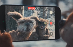 苹果温馨圣诞广告，《动物颂歌》