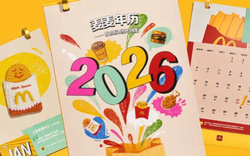 麦当劳年历来了！一起“麦”入2026