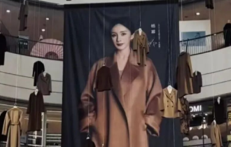 杨幂代言品牌 “悬衣阵”展陈被群嘲，网友：幂级恐惧犯了！