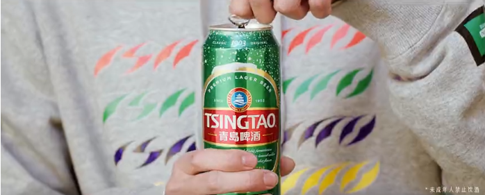 跟青岛啤酒一起《举杯来加油》，让冬奥赛场燃起来！