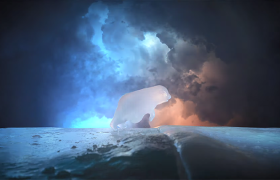 WWF公益动画：疯狂奔跑的北极熊