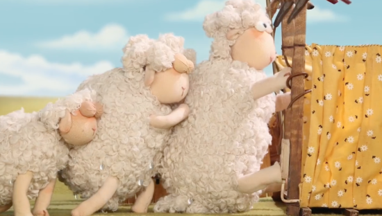 小天鹅定格动画《羊羊超能“烘”趴馆》，可爱暴击！