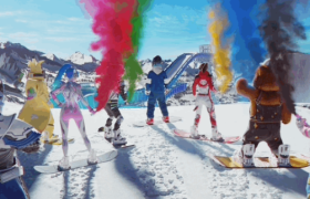 和平精英×张嘉豪：一起来游戏里滑雪