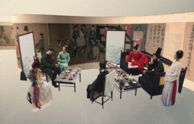 民生信用卡：用中国名画，演绎东方浪潮