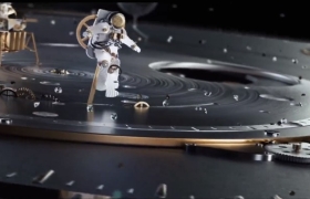 欧米茄广告大片：手腕上的星辰宇宙