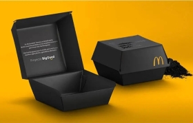 麦当劳彻底“玩脱”了！出7元“黑色空汉堡盒”，惹消费者质疑！网友：做公益？是想割韭菜吧！