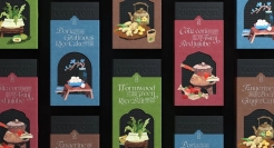 以东方药食文化为主打的点心礼盒包装，别有风味！