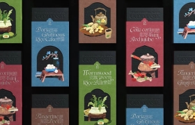 以东方药食文化为主打的点心礼盒包装，别有风味！