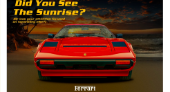 法拉利，文案很犀利~