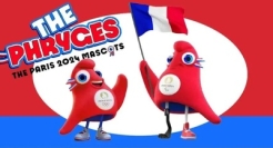 巴黎奥运会的吉祥物，搓澡巾成精了？