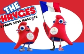 巴黎奥运会的吉祥物，搓澡巾成精了？