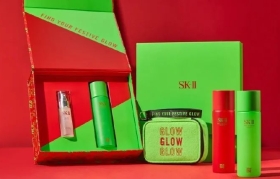 SK-II“神仙水”新包装设计，红配绿亮“瞎”眼！