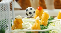 理象国推出足球创意广告，球员竟是……鸡米花？！
