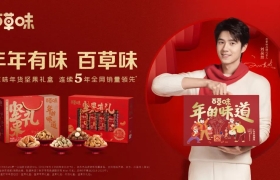 携手刘昊然，百草味10年「年味」营销的变与不变