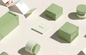 护肤品包装这样设计，质感拉满！