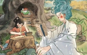 茶颜悦色的节气海报，建议直接单飞出道