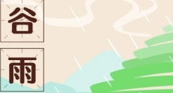 今年谷雨海报文案，很清爽