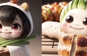 淄博烧烤出吉祥物？设计可爱又诡异......