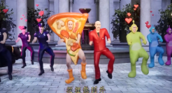 台湾必胜客再出魔性MV，歌手黄宣变成了披萨人！