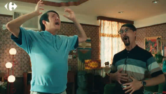 家乐福中元节广告片，父子交换身体学“普渡”