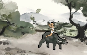 Tims×上美影：杯中的氤氲水墨画