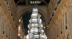 Gucci“炸药包”圣诞树，设计师咋想的？