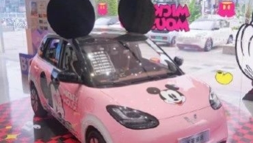 五菱缤果联名米奇，这画风也太可爱了吧