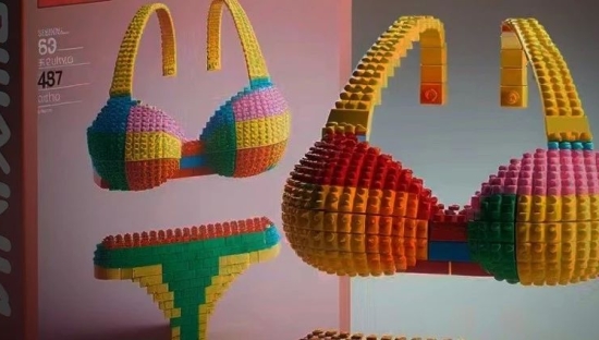 史上最“无语”的比基尼出现了，比Gucci金属内衣还炸裂！