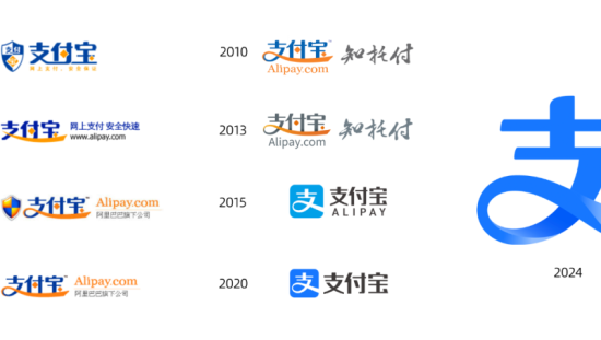 支付宝LOGO变了，更年轻！
