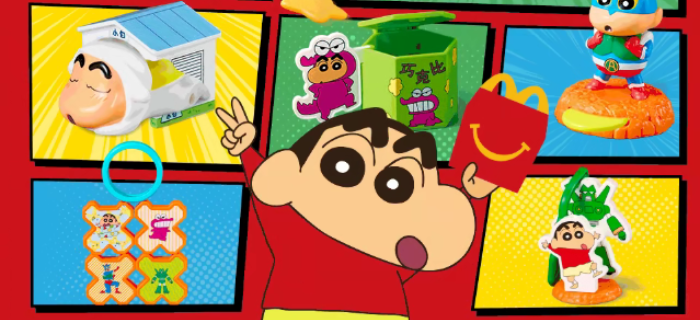 麦当劳×蜡笔小新，动感光波来了