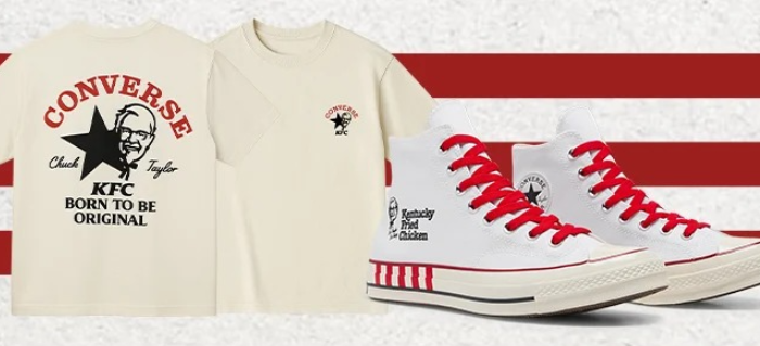 匡威遇上肯德基，天生经典对味了