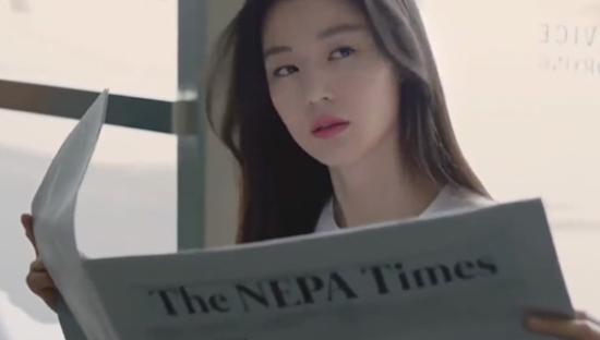 韩国NEPA广告片：全智贤 hold 住女神，也能秒变可爱“女神经”
