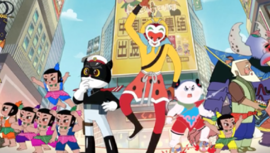 中国动画英雄集结拯救社畜