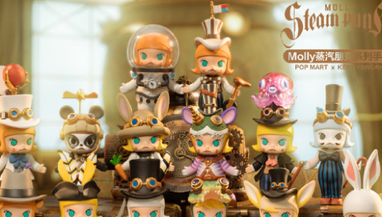 MOLLY 蒸汽朋克系列盲盒硬核来袭！
