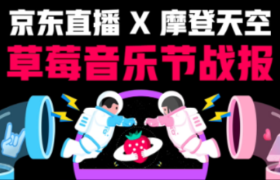 京东直播草莓音乐节激情开唱！首场观看人数超252万