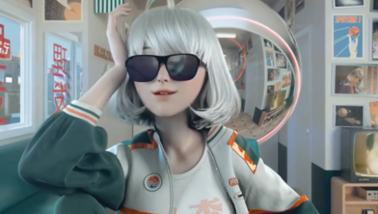 QQ 炫舞系列虚拟代言人「星瞳」成李宁首位潮流星推官