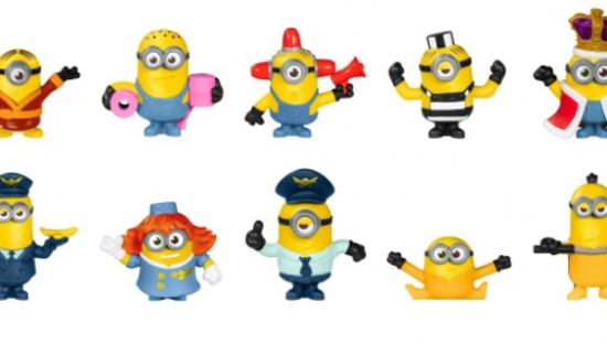 麦当劳x小黄人出盲盒了！足足70款，只送不卖！