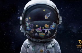 麦当劳把画展开到了月球！