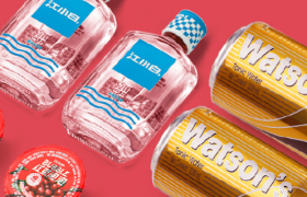 江小白 × 屈臣氏推出中国风味红豆气泡混饮套装