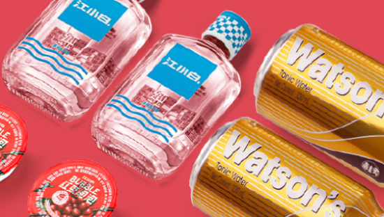 江小白 × 屈臣氏推出中国风味红豆气泡混饮套装