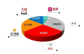 上半年家电市场份额 京东全渠道第一