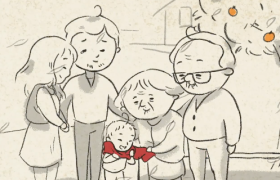 支付宝“十年”对比广告：数字生活，让思念变成看见