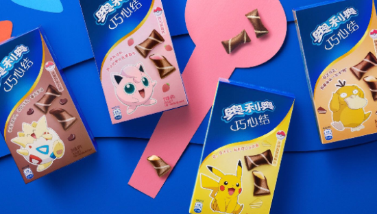 奥利奥×宝可梦联名新包装，萌力吸卷而来~