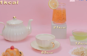 旺旺×瑞丽推出“时尚版”低热量下午茶