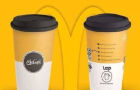 用咖啡杯还得交押金？麦当劳将试行可重复使用咖啡杯