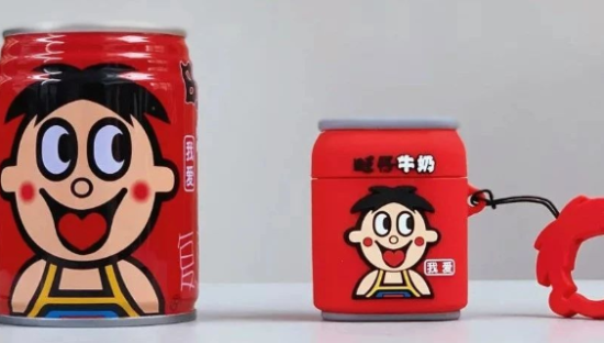 旺仔终于对“耳机壳”下手了！红蓝两款可可爱爱