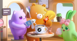 三顿半携《消除联萌天团》打造 「消除烦恼咖啡馆」