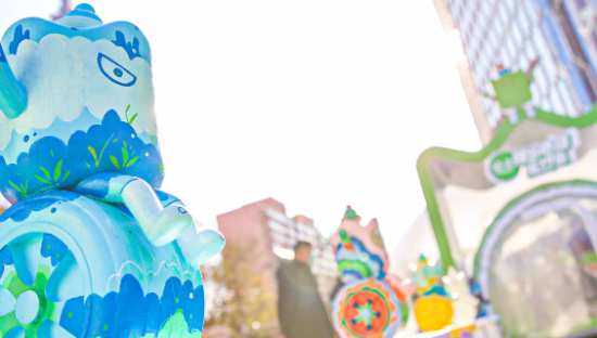 青菜拼车用省下的二氧化碳打造网绿打卡点