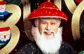 徐锦江化身「聚划算特邀圣诞老人」