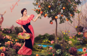 野兽派官宣全新代言人欧阳娜娜，俏皮演绎情人节伊甸园